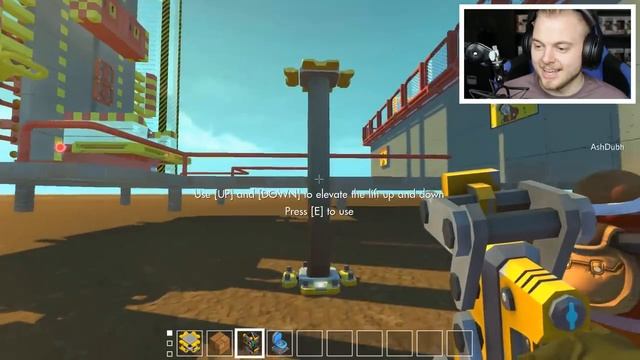 Scrap Mechanic CREATIONS! - WORLD'S BIGGEST AIRSHIP!! [#31] W/AshDubh | Gameplay | смотреть онлайн