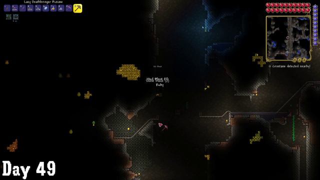 I played Terraria for 100 Days (as a noob) смотреть онлайн