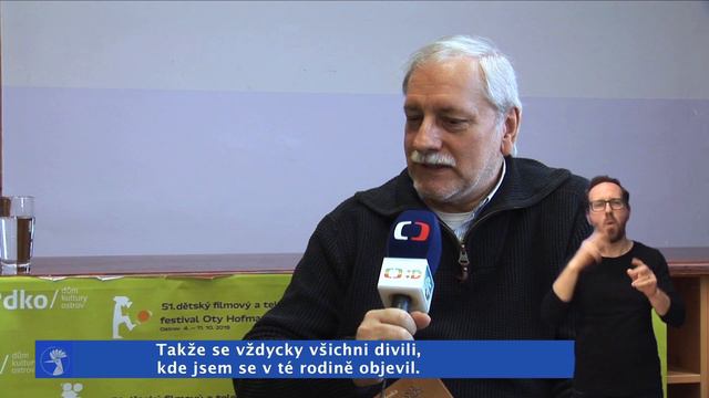 Zdeněk Zelenka, režisér, rozhovor v ČZJ, FOH 2019 смотреть онлайн