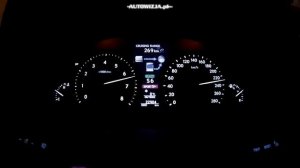 Lexus LS600h L - acceleration 0-250 km/h. 0-100 km/h, 0-400 m, racelogic