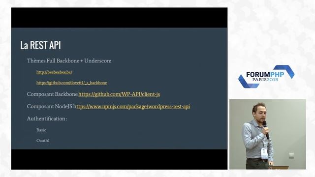 WordPress, des blogs personnels aux sites de multinationales - Forum PHP 2015 смотреть онлайн