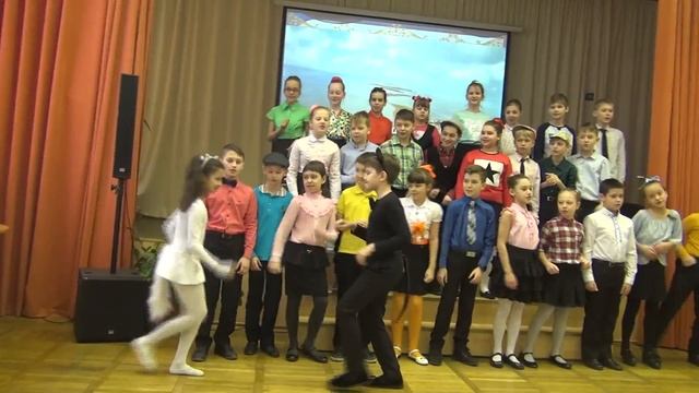 Песенный фестиваль-2018 г..Хор четвероклассников."Чёрный кот"" смотреть онлайн