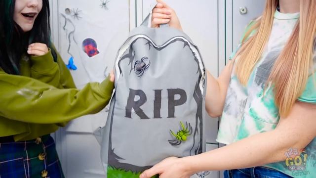 ZOMBIE HALLOWEEN-STREICHE || 5 DIY Zombie-Schulsachen! Lustiges Vom Schulalltag Auf 123 GO! SCHOOL