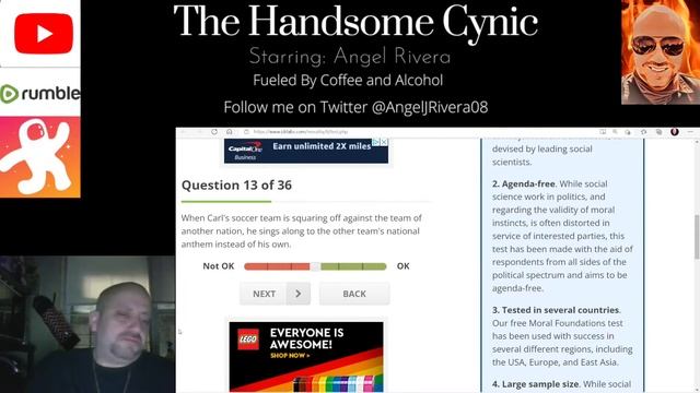 I took the Moral Foundations Test! These Are My Results | The Handsome Cynic смотреть онлайн