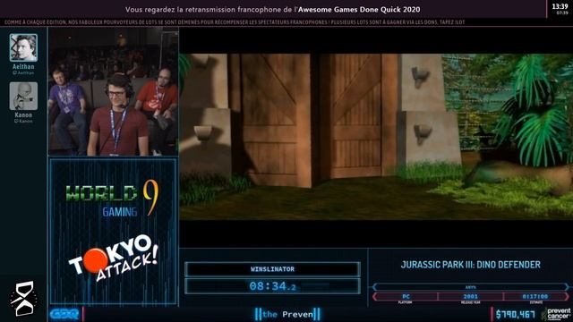 Jurassic Park III: Dino Defender en 16:06 (Any%) [AGDQ20] смотреть онлайн