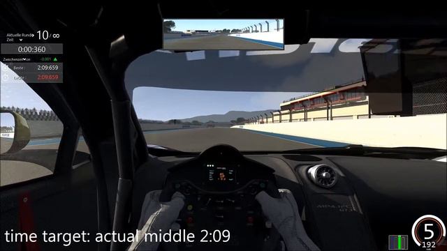 Assetto Corsa - RCD GT3 League - Circuit Paul Ricard - Practice with hints смотреть онлайн