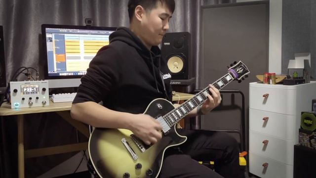 Nine Treasures - Stubborn (Guitar Playthrough & Hotone Ampero II Stomp Demo) смотреть онлайн