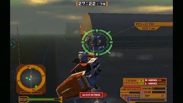 [PS2] Mobile Suit Gundam Lost War Chronicles EFSF Mission02 смотреть онлайн
