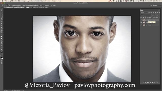 Face-Aware Liquify in Adobe Photoshop CC смотреть онлайн