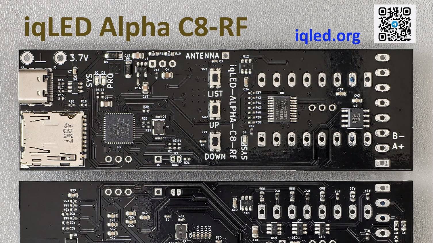 IqLED-Alpha-C8-RF Introduction