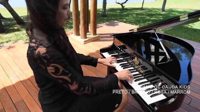 Piano de Cauda Musicalle Kids Preto смотреть онлайн