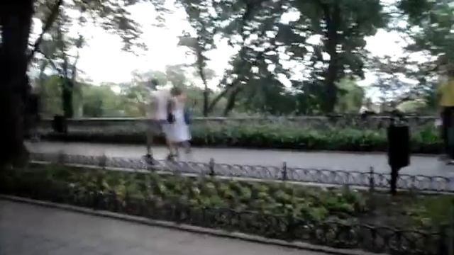 Живая скульптура на Приморском Бульваре, Одесса 2012 смотреть онлайн