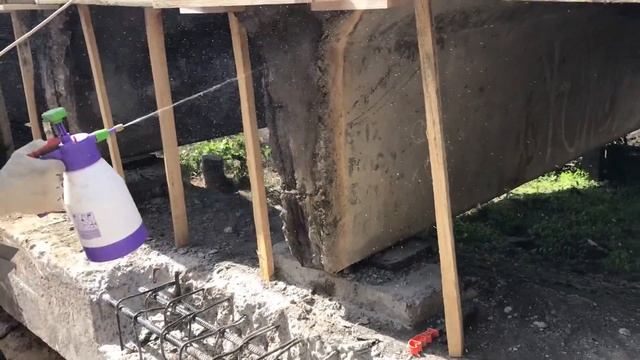 Применение тиксотропного ремонтного состава Ummix Glovermix R-70 на ремонте моста смотреть онлайн