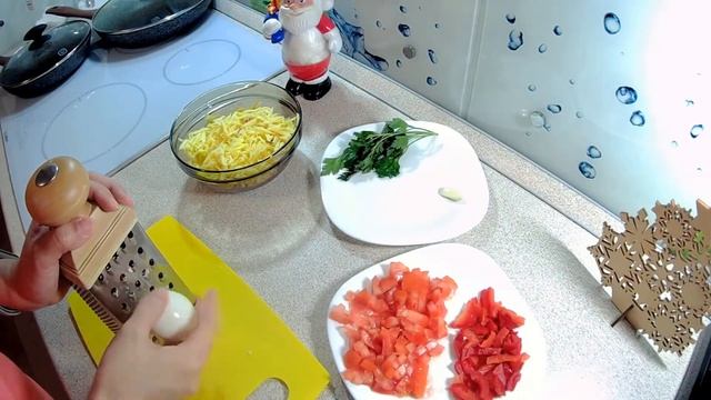 салат "Красное море" с крабовыми палочками смотреть онлайн