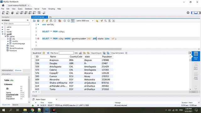 Search record with LIKE in MySQL | Mysql tutorial in tamil for beginners | Search Query in MySQL смотреть онлайн