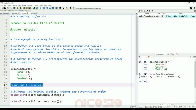 Actualización Diccionario - 12 - Tips Python 3 смотреть онлайн