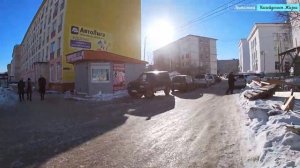 Магадан. Автовокзал, супермаркет Магадан вместо 6 магазина, мясной гастроном в киоске, Пролетарская