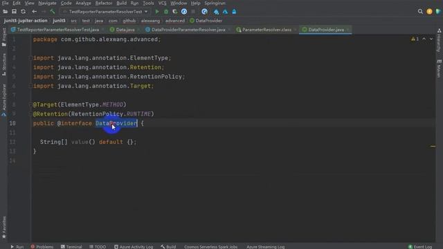 Lecture 27 Implement a random data provider by custom ParameterResolver смотреть онлайн