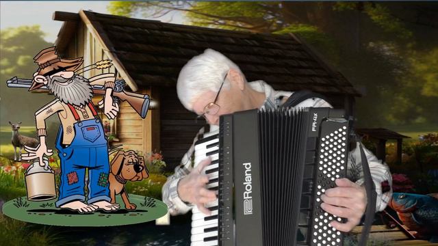 Little Brown Jug Cover by Pat Walter on her Roland Fr 4X Accordion смотреть онлайн