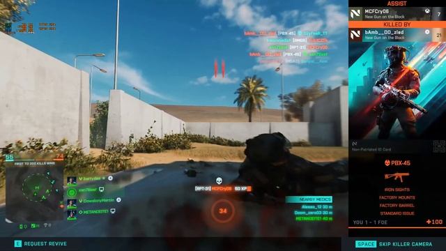 Battlefield 2042 Live / R9 5900X+RTX3090 (MSI Ventus) Quality 1440p - High смотреть онлайн
