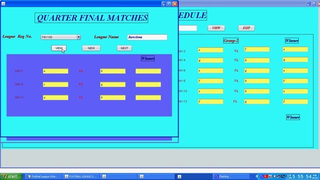 Football League Scheduling Java project смотреть онлайн