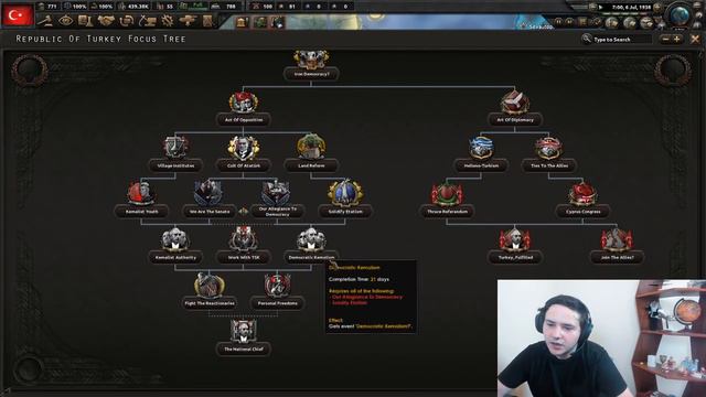 Mîsâk-ı Millî | HEARTS OF IRON 4 - DISASTER | ATATÜRK YOLU#2 смотреть онлайн