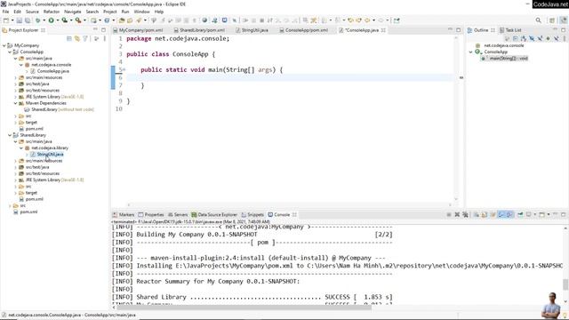 Create Multi-Module Maven Project in Eclipse смотреть онлайн