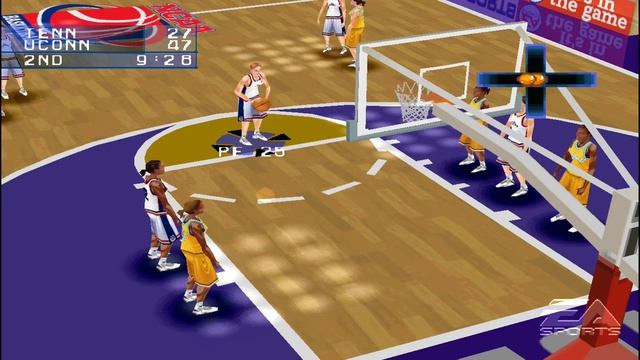 NCAA March Madness 2001 - PSX - Women's Basketball UCONN vs Tennessee смотреть онлайн