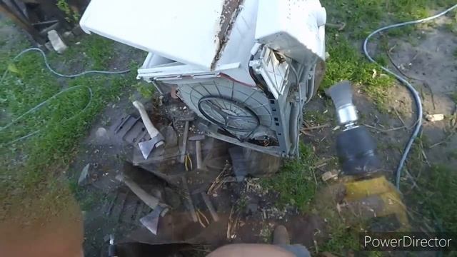 Замена тена в стиральной машине Whirlpool 6415/1 своими руками. Покраска стиральной машины . смотреть онлайн