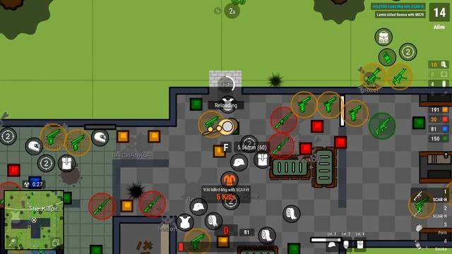 Surviv.io MOST OVERPOWERED COMBO IN THE GAME!! Surviv.io Double Scar Gameplay Highlights Montage! смотреть онлайн
