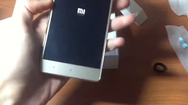 Xiaomi Redmi 3S-распаковка и первое включение