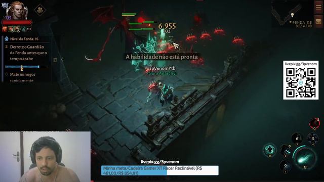 FENDA 95 SOLO - NECROMANTE F2P - DIABLO IMMORTAL смотреть онлайн