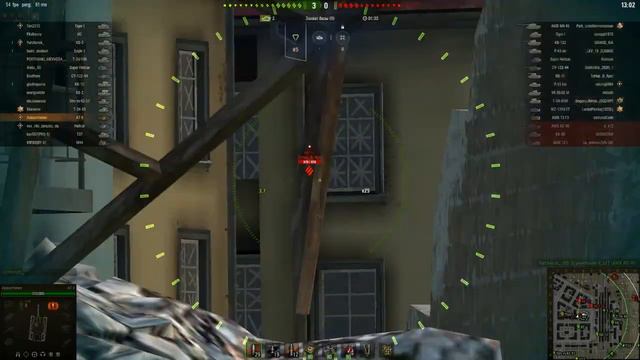 Бой на ПТ САУ АТ 8. Победный бой в режиме встречный бой. смотреть онлайн