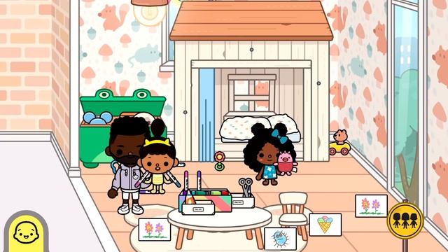 Does Daddy Love Me More? | Toca World Life Pretend Play & Story Time w/ Sekora & Sefari смотреть онлайн