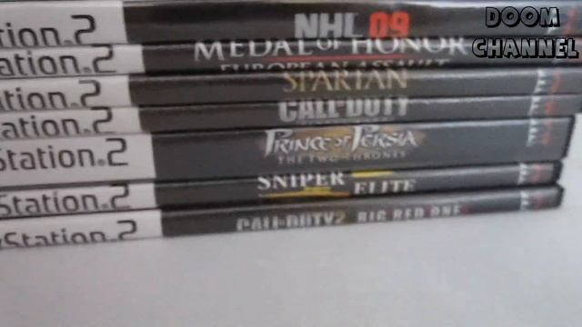 Моя коллекция игр для PlayStation 2 PS2 Collection