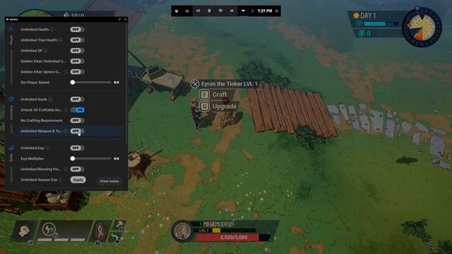 Tribes of Midgard Trainer +19 Cheats (Unlock All Craftable Items, Super Damage, 17 More) смотреть онлайн
