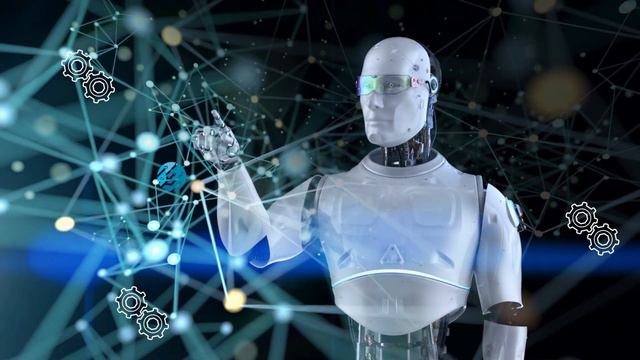 Robot live wallpaper | 4K Ultra HD background video | screensaver смотреть онлайн
