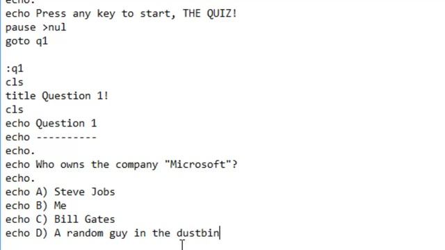 Programming Tutorial - How to make a game in Notepad #2 смотреть онлайн