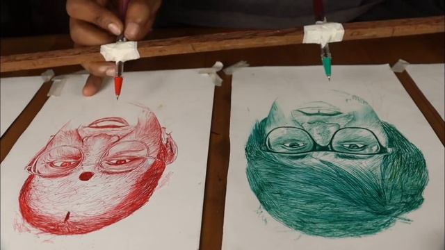 Drawing Five different faces at a same time (Starting- 1:45) | Sourav Joshi 10Million Family Specia смотреть онлайн