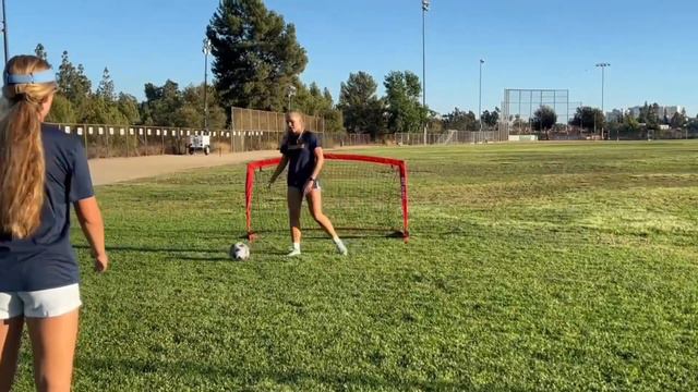 NetPlayz Soccer Goals Soccer Net, Portable 6x3ft, Kids Youth & Teens Backyard Games