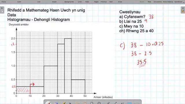 Histogram - Cyfrifo Nifer смотреть онлайн