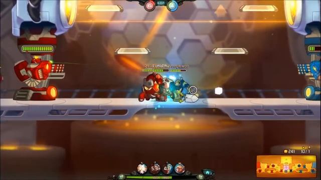 Awesomenauts Overdrive (Jimmy And The Lux 5000) gameplay PC смотреть онлайн
