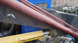 МТЗ80 сломали КУН(Погрузчик ПФН-0.38)