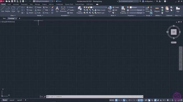 1-1 User Interface (AutoCAD 2022 Tutorials) смотреть онлайн