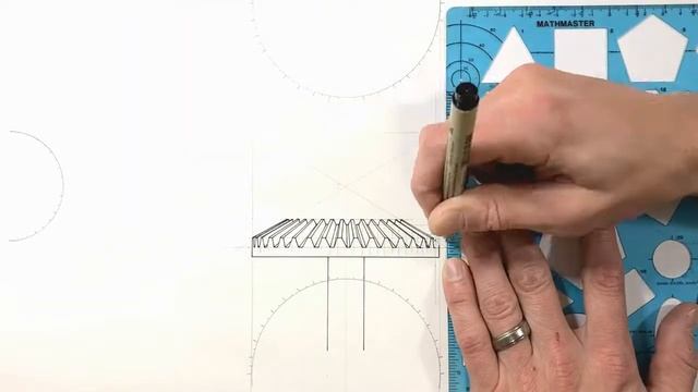 Hand Drawing Bevel Gears смотреть онлайн