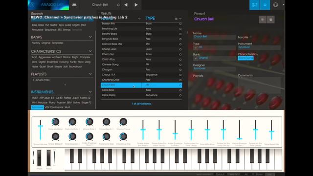 Arturia Synclavier V Patches From Analog Lab 2 Vst Demo