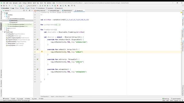 RxJava | RxAndroid : FromArray Operator смотреть онлайн