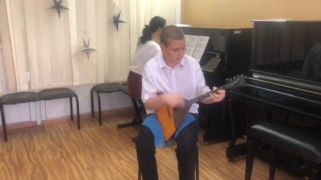 Михайлов Владислав обр. В. Хватова «Воронежские частушки» смотреть онлайн
