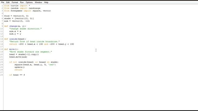 How to make a snake game in python idle #snakegame #python #tkinter #idle #easy смотреть онлайн