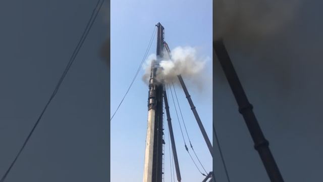 Работа сваебойки смотреть онлайн